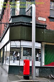 Rosa Barba 'Free Post Mersey Tunnels', Renshaw Street former Rapid Store