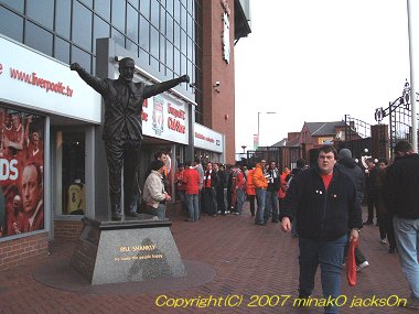 Bill Shankly at Anfield
