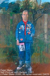 Peter Blake; Self-Portrait with Badges 1961 (C) Peter Blake 2006. All rights reserved, DACS